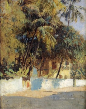 Escena Callejera Bombay Arabian Edwin Lord Weeks Pinturas al óleo